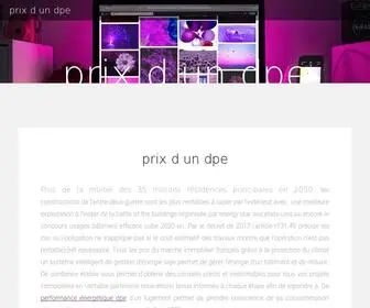 Mooncertificate.com(Prix d un dpe) Screenshot