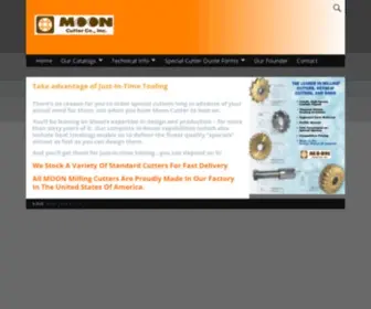 Mooncutter.com(The Leader in Milling Cutters) Screenshot