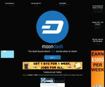 Moondashcoin.co(Moon Dash) Screenshot