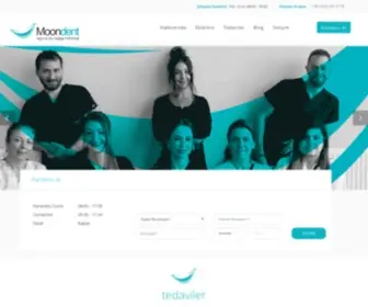 Moondent.com(Moondent Ağız ve Diş Sağlığı) Screenshot