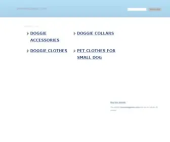 Moondoggieinc.com(Dog boutique) Screenshot