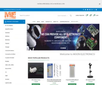 Moonelectronicsbd.com(An Electronic Store in Bangladesh) Screenshot