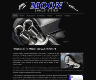 Moonexhaustsystem.com(Moon Silencers) Screenshot