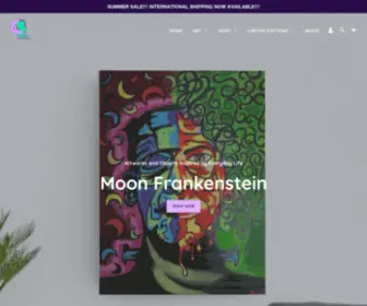 Moonfrankenstein.com(Moon Frankenstein) Screenshot