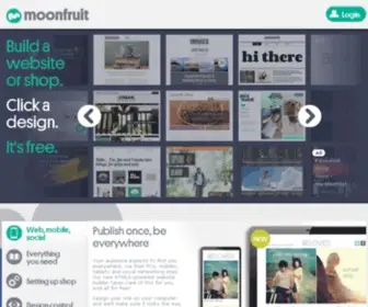 Moonfruit.co.uk(Free Website Builder) Screenshot