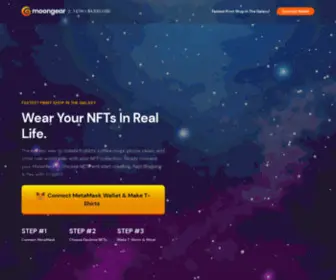 Moongear.io(Print Your NFTs on T) Screenshot