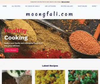 Moongfali.com(Be a foodie) Screenshot