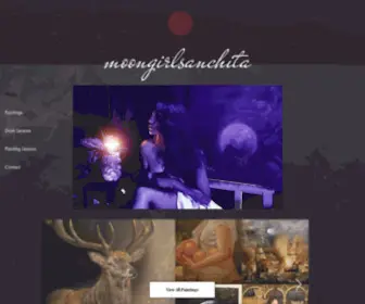 Moongirlsanchita.com(Main site) Screenshot