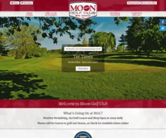 Moongolfclub.com(Moon Golf Club) Screenshot