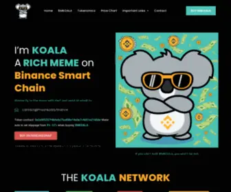 Moonkoala.finance(A RICH MEME ON BSC) Screenshot