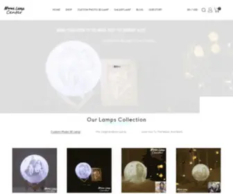 Moonlampcenter.com(Moon lamp center supply moon lamp) Screenshot