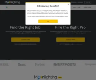 Moonlightingapp.com(Make Money) Screenshot