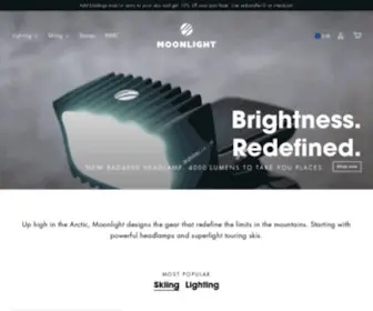 Moonlightmountaingear.com(Brighten The Uncharted) Screenshot