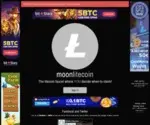 MoonlitecoinMoonlitecoin.com Screenshot
