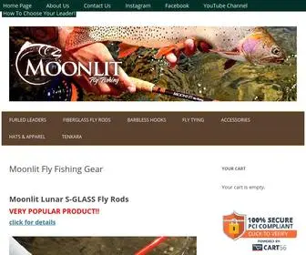 Moonlitflyfishing.com(Moonlit Fly Fishing) Screenshot