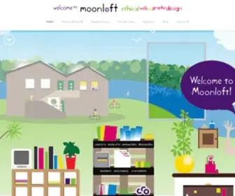 Moonloft.com(Ethical web design and graphic design) Screenshot