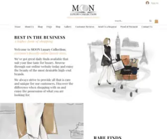 Moonluxurycollection.com(Moon Luxury Collection) Screenshot