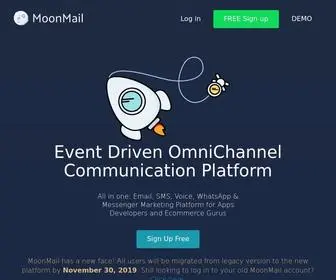 Moonmail.io(Email marketing software) Screenshot