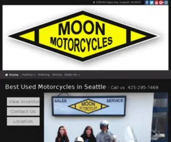 Moonmotorcycles.com(Moon Motorcycles) Screenshot