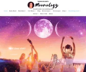 Moonology.com(The world's number one Moon manifesting method) Screenshot