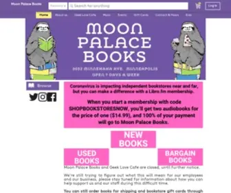 Moonpalacebooks.com(Moon Palace Books) Screenshot
