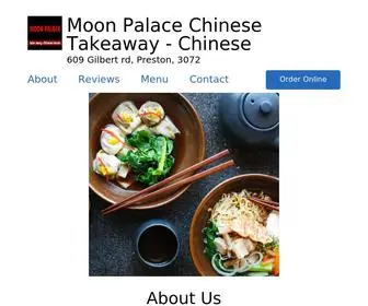 Moonpalacechinesetakeaway.com.au(Moon Palace Chinese Takeaway) Screenshot