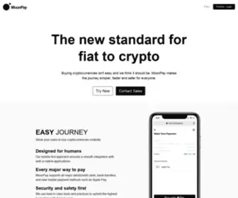 Moonpay.io(Buy and sell Bitcoin) Screenshot