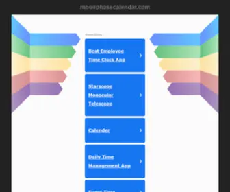 Moonphasecalendar.com(Moonphasecalendar) Screenshot