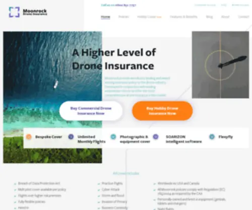 Moonrockinsurance.com(Moonrock Insurance) Screenshot