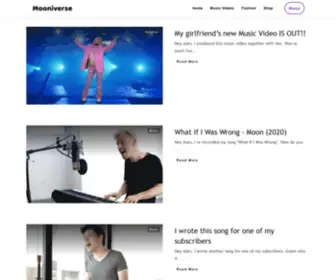 Moons-Mooniverse.com(Music, Virtual Production, Unreal Engine & more) Screenshot