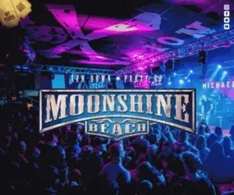 Moonshinebeachsd.com(Country Bar & Live Music Venue) Screenshot