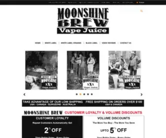 Moonshinebrew.com(MOONSHINE BREW) Screenshot