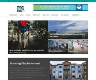 Moonshineink.com(The Independent Tahoe News Source) Screenshot