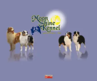 Moonshinekennel.com(MOON SHINE BLUE KENNEL ALLEVAMENTO AUSTRALIAN SHEPHERD RICONOSCIUTO ENCI F.C.I) Screenshot