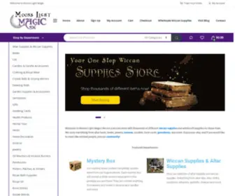 Moonslightmagic.com(Moons Light Magic) Screenshot