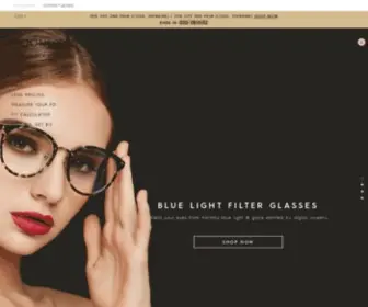 Moonspecs.com(EyeCandys Trendy Prescription Glasses) Screenshot