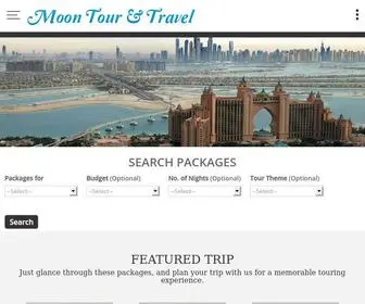 Moontourandtravel.co.in(Moon Tour &amp; Travel) Screenshot