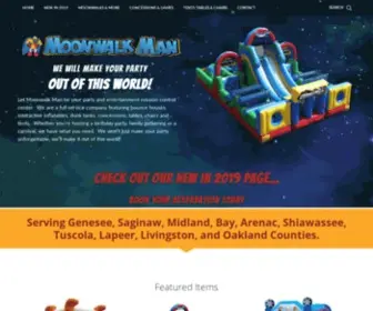 Moonwalkman.com(Moonwalk Man) Screenshot