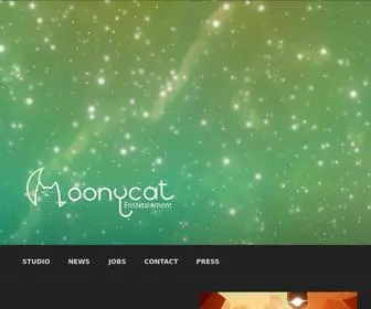 Moonycat.com(Moonycat Entertainment) Screenshot