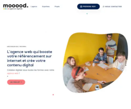 Mooood.fr(L'Agence Web La Rochelle de création site internet et visibilité) Screenshot