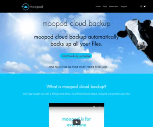 Moopod.co.uk(Backup) Screenshot