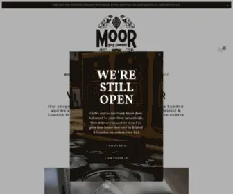 Moorbeer.co.uk(Moor Beer Co) Screenshot