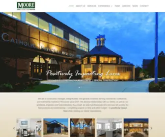 Moore-CS.com(Moore Construction) Screenshot