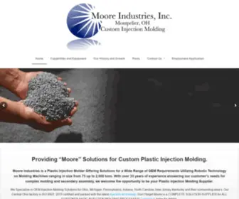 Moore-Industries.com(Custom Injection Molding) Screenshot