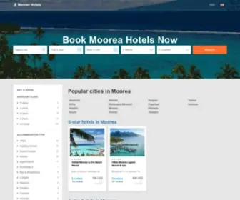 Mooreahotels.net(Best Prices and Free Cancellation) Screenshot