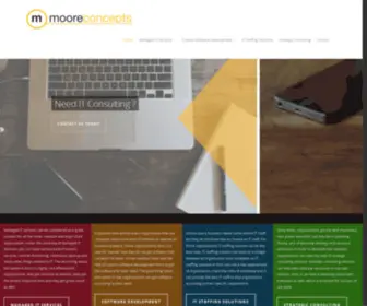 Mooreconcepts.com(Complete Computer Solutions) Screenshot