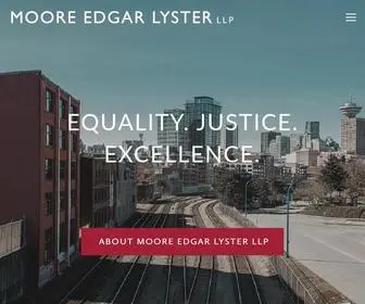 Mooreedgarlyster.com(Moore Edgar Lyster LLP) Screenshot