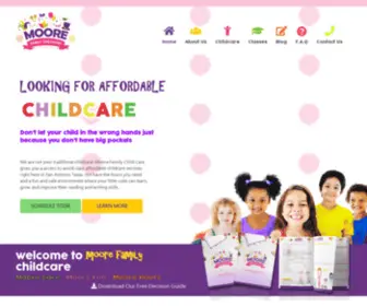 Moorefamilychildcare.org(Family Childcare) Screenshot