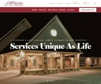 Moorefuneralhometrenton.com(Moore Funeral Homes) Screenshot