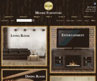 Moorefurniture.net(Moore Furniture Ephrata Washington) Screenshot